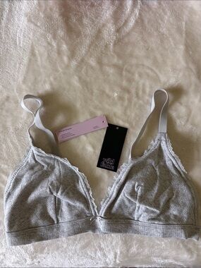 wild fable Light Gray Soft Triangle Bralette